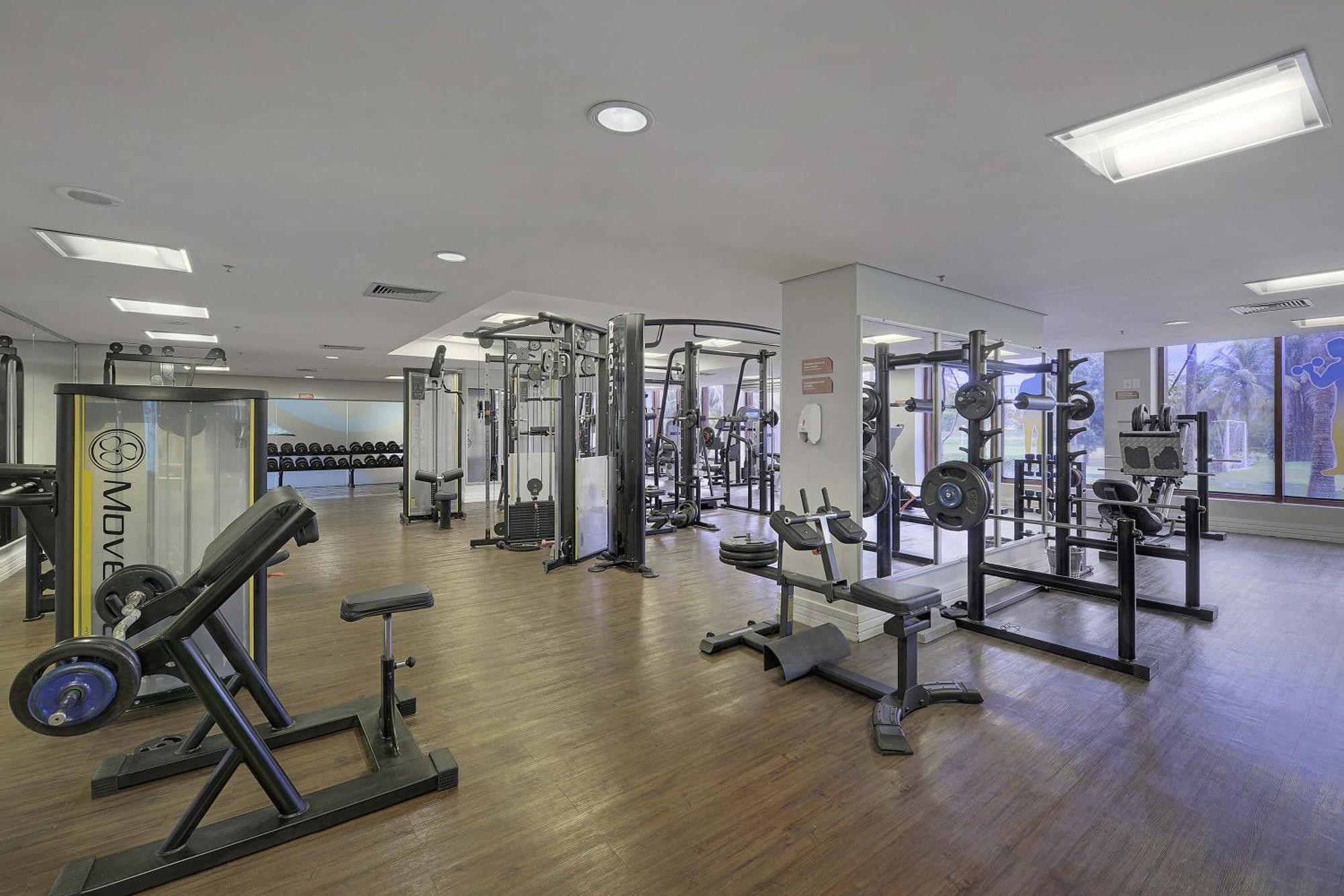 Hotel Deville Prime 살바도르 외부 사진 The gym at the hotel